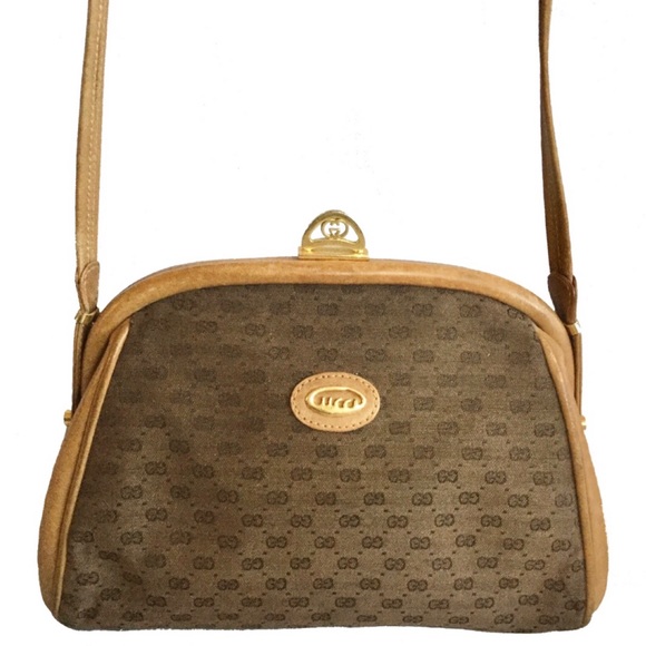 Gucci Handbags - Vintage Gucci Cross Body Bag